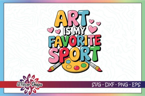 Art My Favorite Sport Funny Artist SVG Review