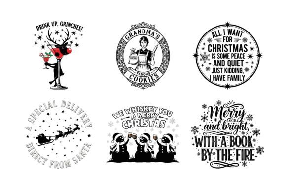 Christmas Funny Quotes SVG Bundle Review