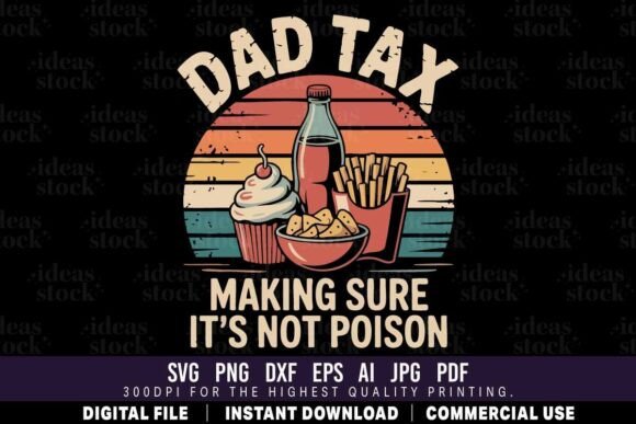 Dad Tax: A Lighthearted SVG for Foodie Embroidery Projects
