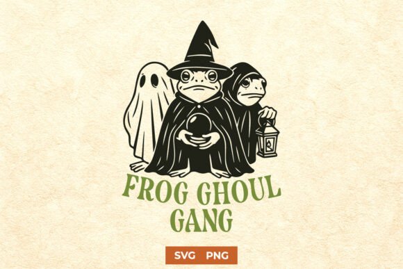 Frog Ghoul Gang Halloween Design Review