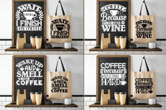 Funny Coffee SVG Bundle Review for Real Embroidery Projects
