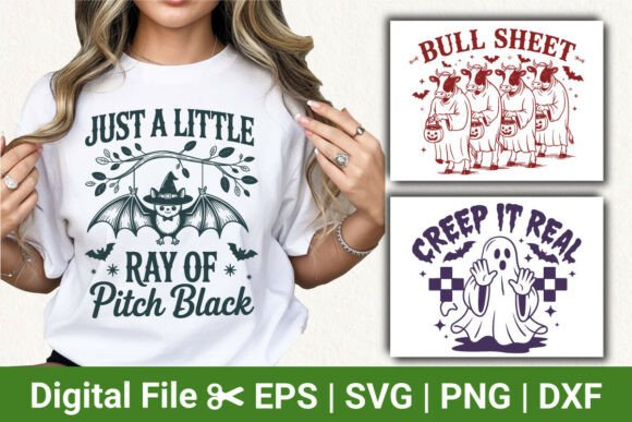 Funny Halloween Svg, Bull Sheet Design Review