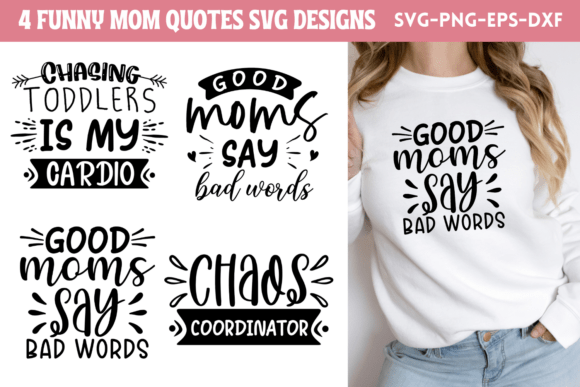 Funny Mom SVG Bundle Review for Real Embroidery Projects