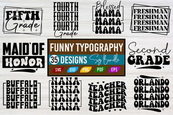 Funny Typography Svg Bundle Review for Real Embroidery Projects