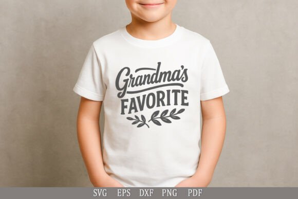 Grandma’s Favorite SVG – A Lighthearted Design for Heartfelt Projects