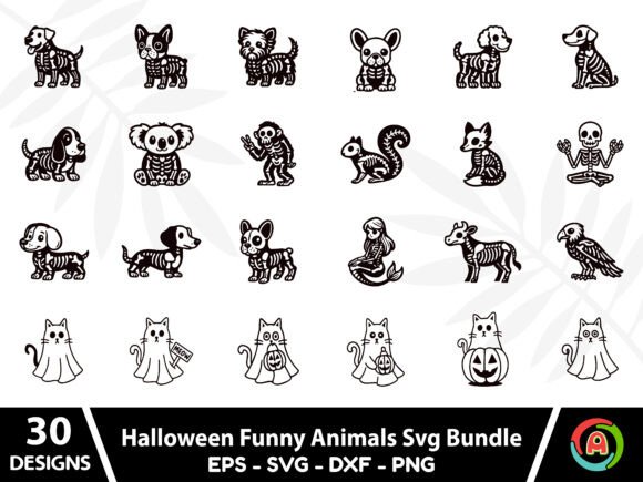 Halloween Funny Animals Svg Bundle Review for Real Embroidery Projects