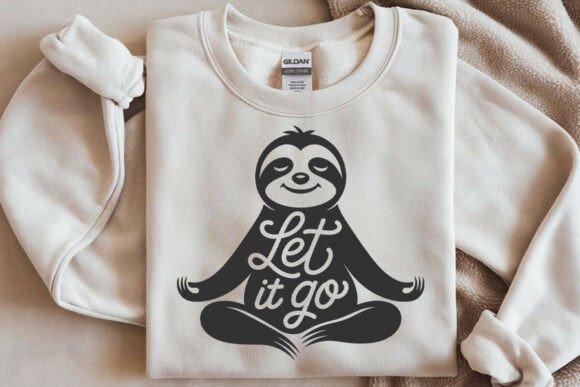 Let It Go SVG: A Sassy, Chill Design for Laid-Back Embroidery Projects