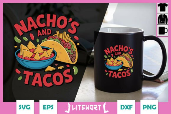 Nacho s and Tacos Funny Puns SVG Review for Embroidery Designers