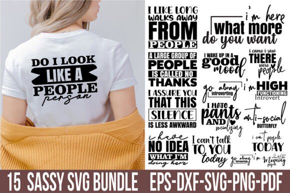 Sassy SVG Bundle: Sarcastic & Funny Designs for Real Embroidery Work