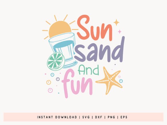 Sun Sand and Fun – Funny Summer SVG Review for Real Embroidery Projects